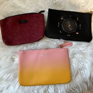 Ipsy 3 Cosmetic Bag bundle
